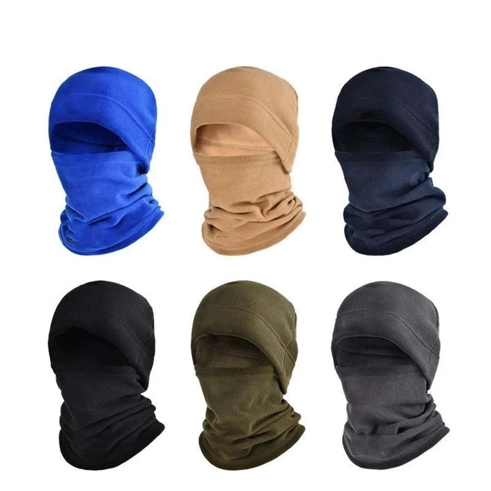 Amazon.com: Winter Fleece Hat and Scarf Set Thermal Head